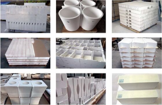 Высокочистые корундовые керамические детали для промышленных печей