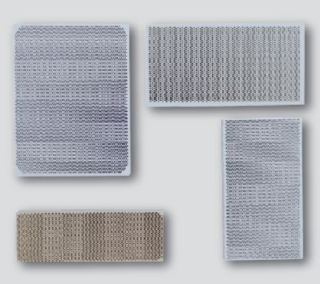 Керамическая панель из соломинки