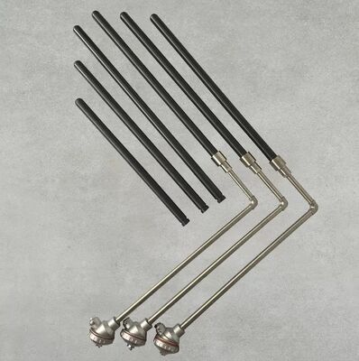 Нагревательный элемент SiC с максимальной рабочей температурой 1500 °C, коррозионно-стойкой и высокой тепловой эффективностью для промышленных печей