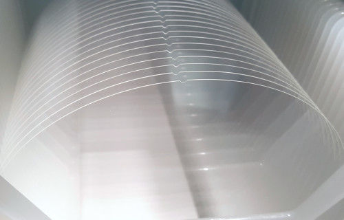 вафля сапфира 0.43mm делая голубым СИД высокий Superconductor Tc и микроволну IC