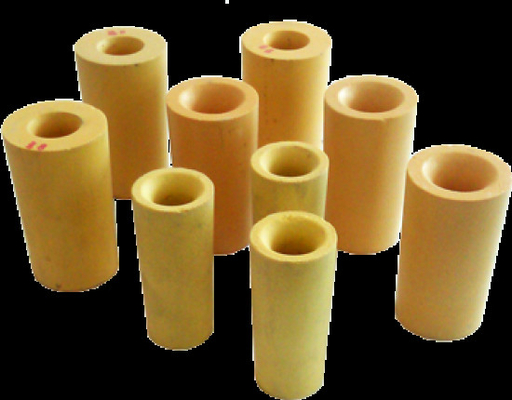 Сопло Zirconia измеряя для непрерывного литья стали как огнеупорный материал Tundish