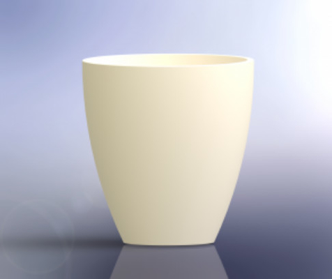 Ужесточатые Zirconia тигли глинозема ZTA для зубоврачебных восстановлений Zirconia спекая