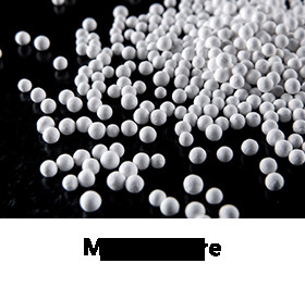 Dia 4mm CAS 21645-51-2 несущей катализатора глинозема кольца Raschig