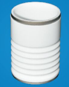 Металлизированное керамическое кольцо на заказ с прочностью на протяжение > 20 000 psi и скоростью утечки гелия < 10-9 cc/sec